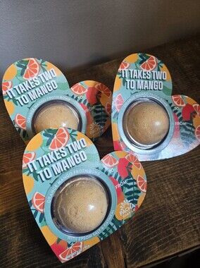 Set Of 3 - Pacha Soap Co. It Takes Two To Mango Froth Bomb